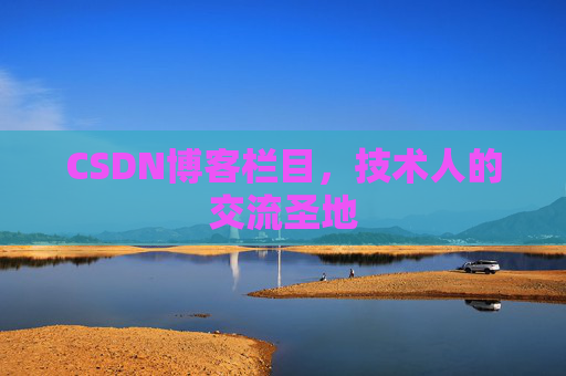 CSDN博客栏目，技术人的交流圣地
